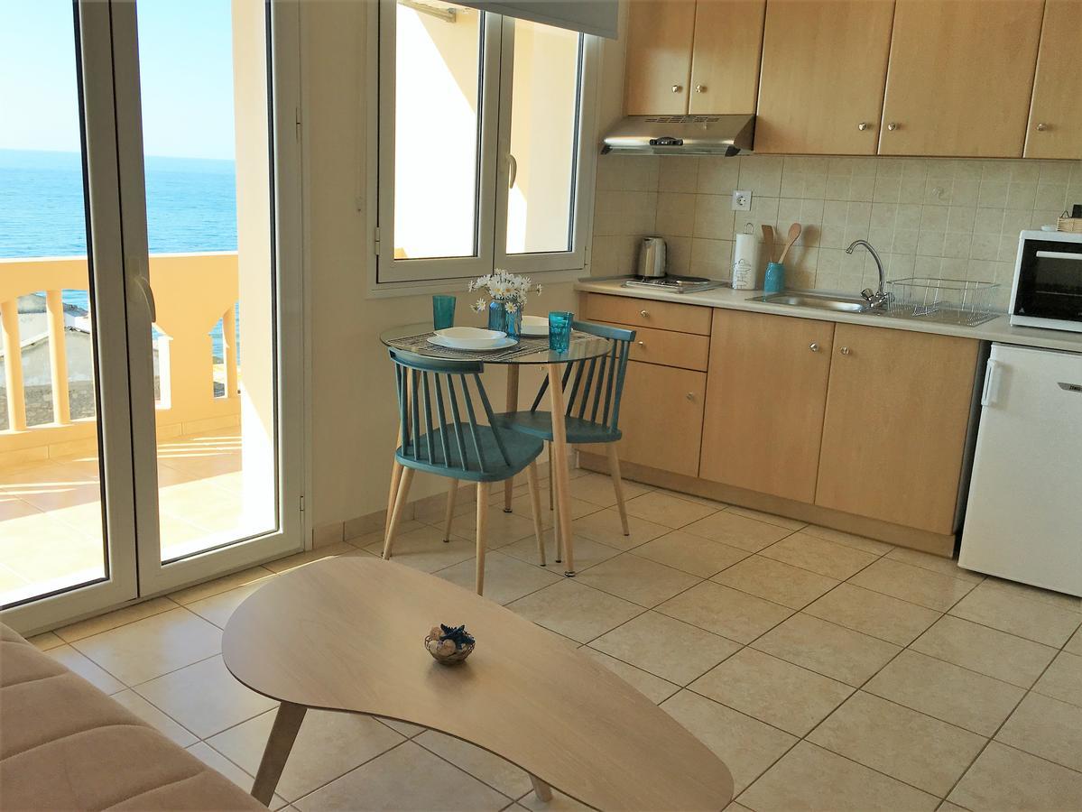 Koumpe Blue Sea View Apartment Rethymno Exterior foto