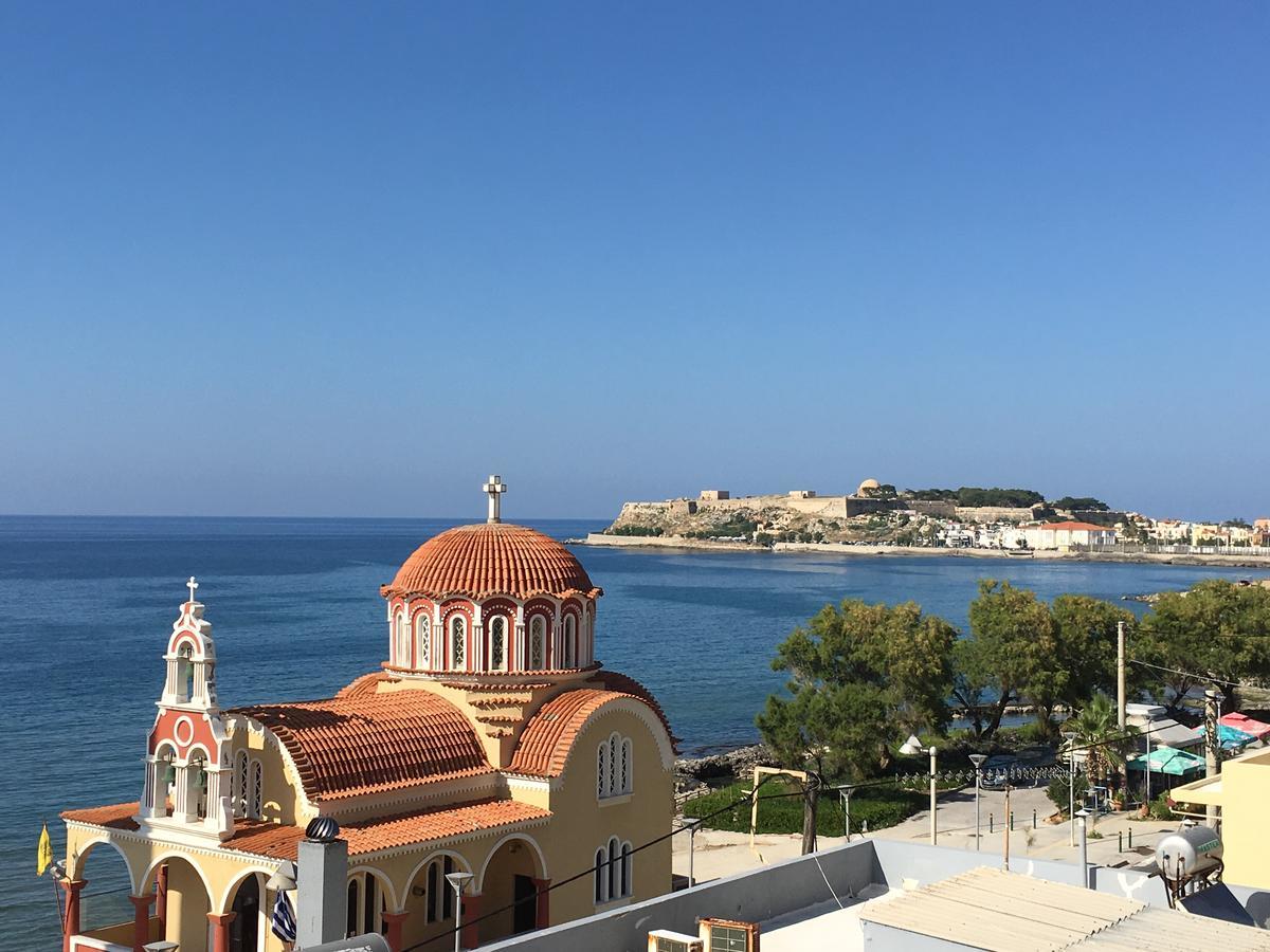 Koumpe Blue Sea View Apartment Rethymno Exterior foto