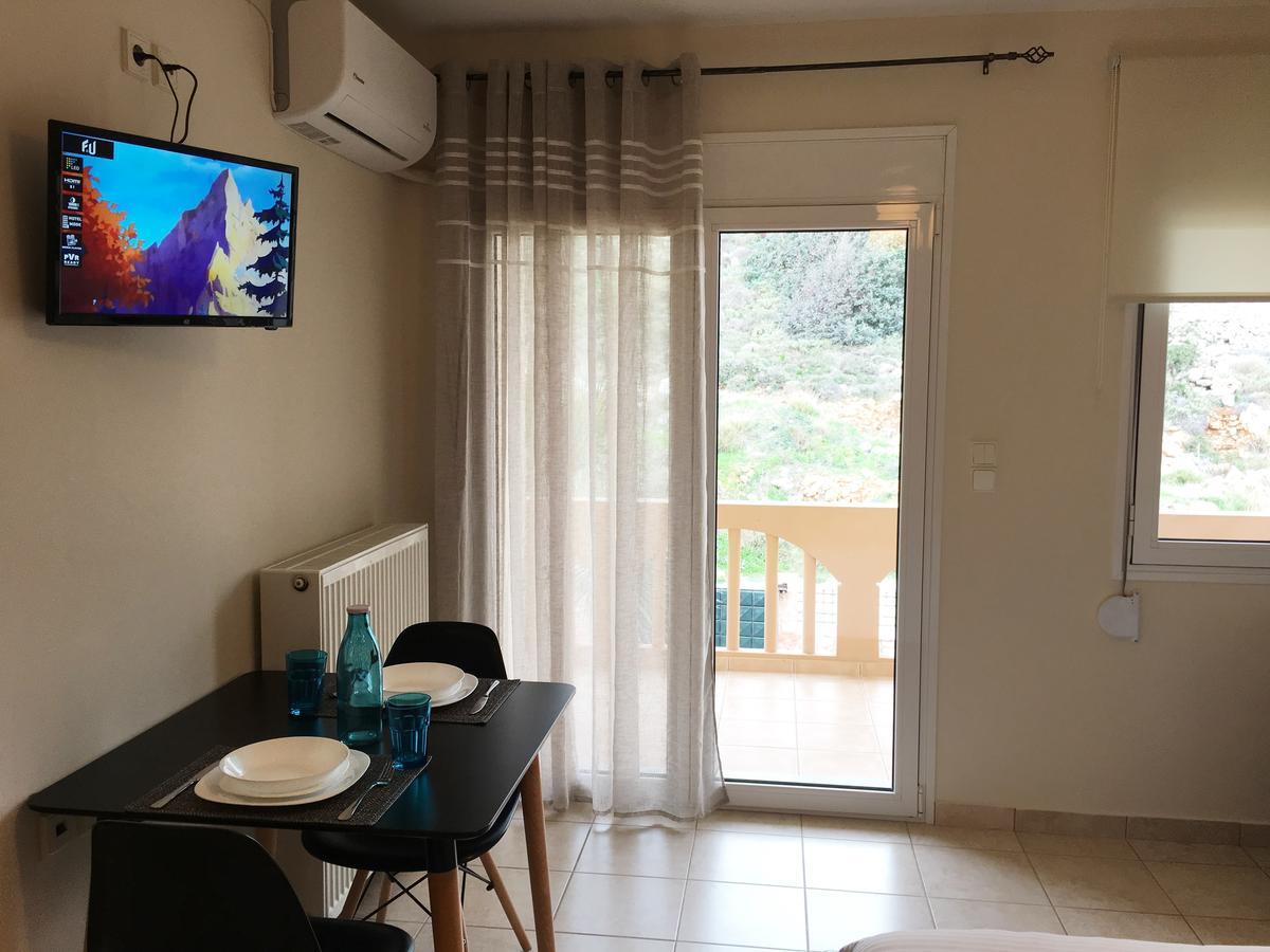 Koumpe Blue Sea View Apartment Rethymno Exterior foto